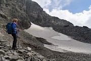 81 Quello che rimane del glacio-nevaio del Diavolo di Tenda